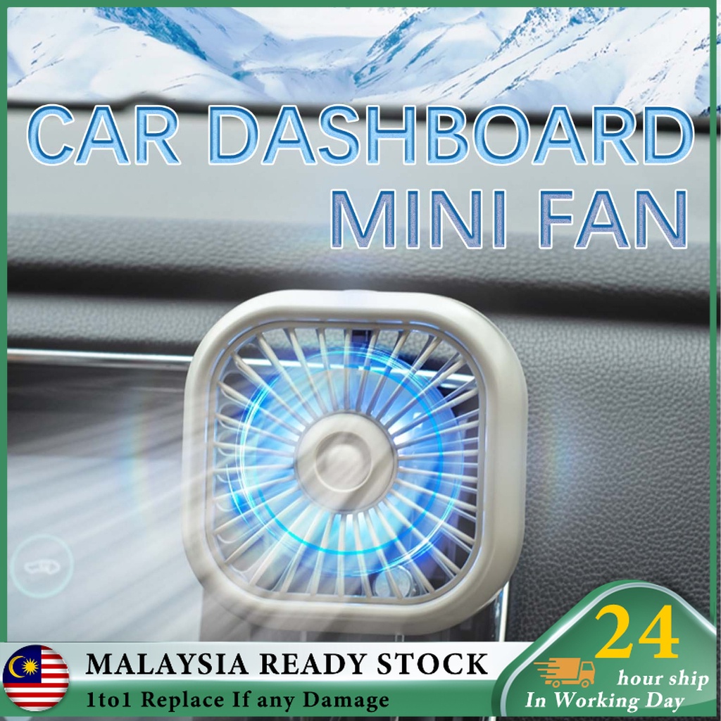 Car Air Vent Booster USB Fan 30° Adjustable Air Conditioning Cooler ...