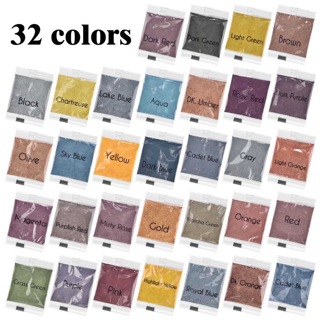 32 Color 2g DIY Concentrate Tie Dye Powder Color Change Color Dye For ...