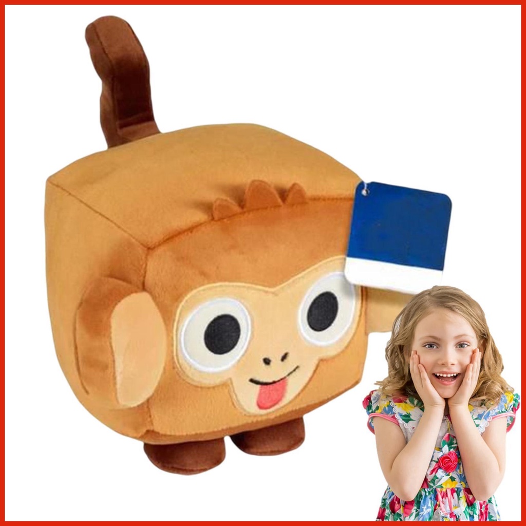 15cm Stuffed Monkey Doll Pet Simulator X Monkey Plush Animals Plush Toys Cute Animal Plushie