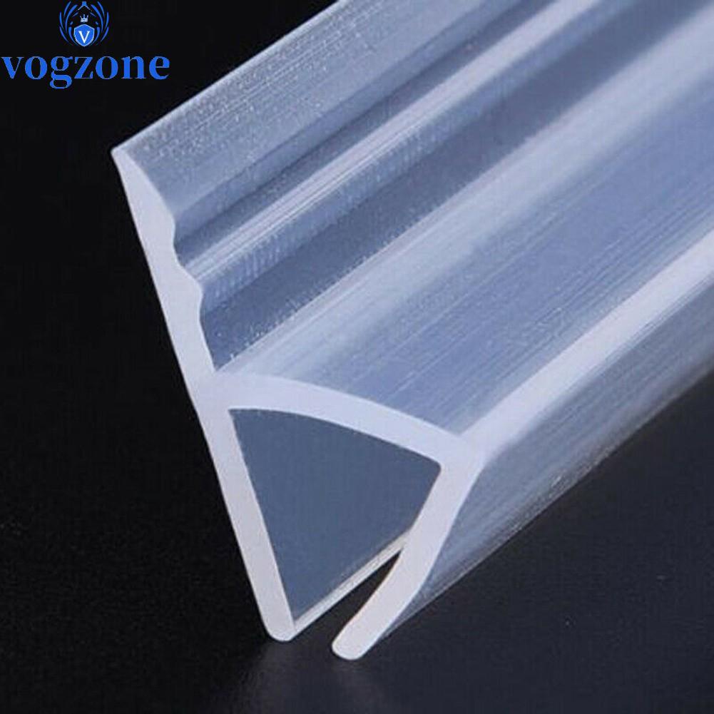 2m Bathroom Door Seal Strip For Glass Thickness 6/8/10/12mm Seal Gap