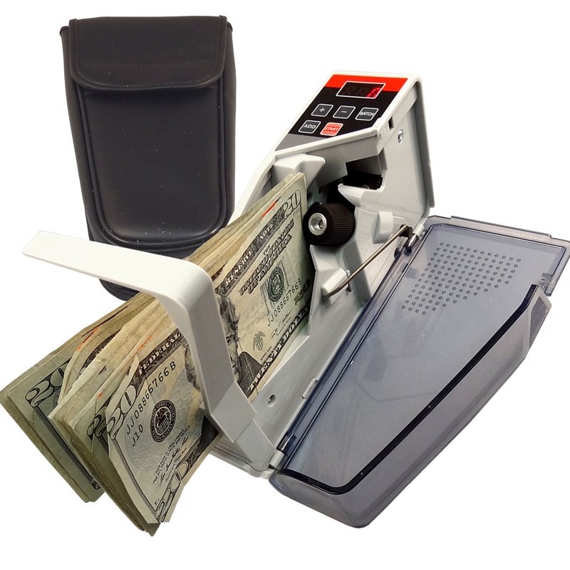 V40 Portable Mini Money Cash Count Currency Counter Bill Machine ...