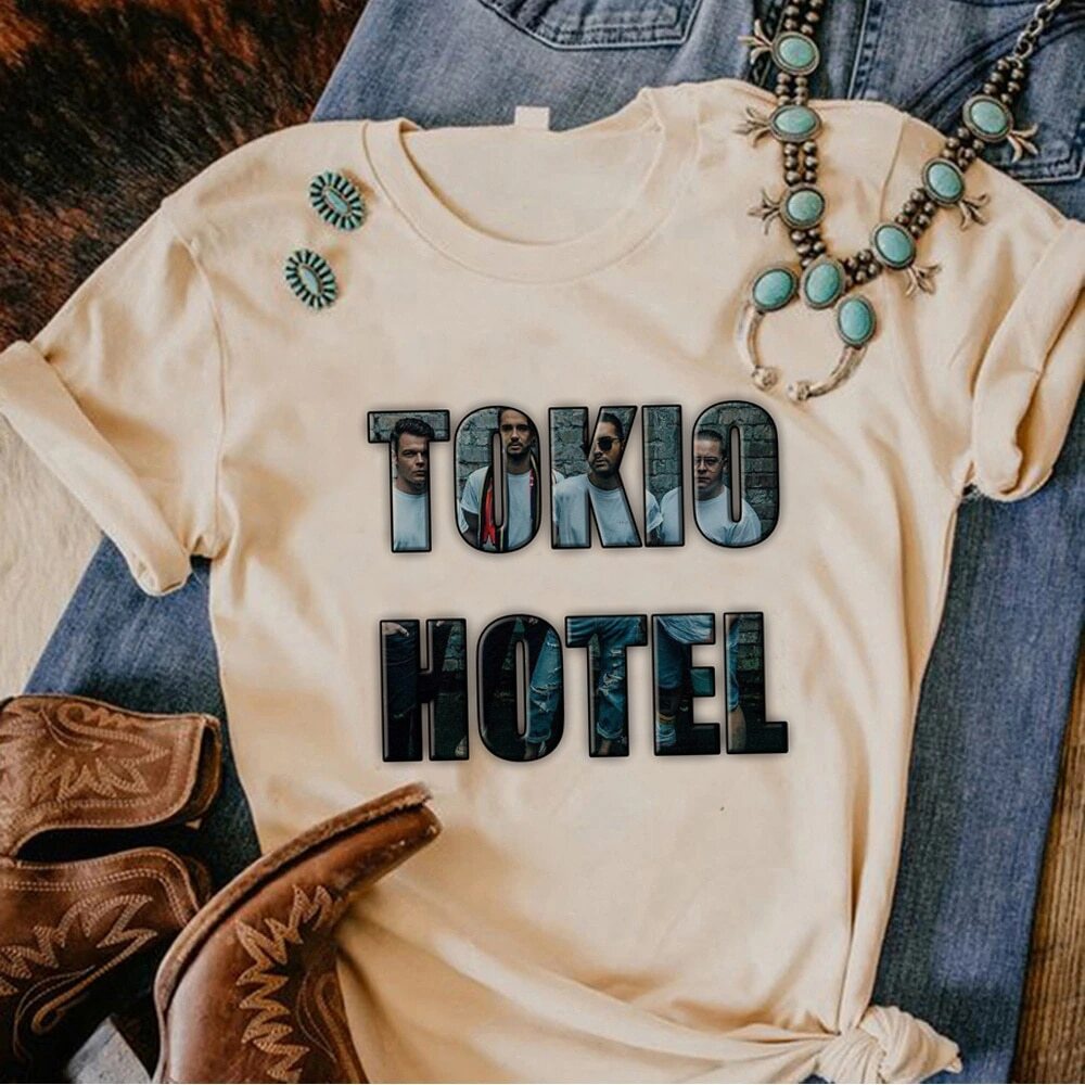 Tokio Hotel top women graphic anime funny t-shirts female funny clothing |  Shopee Malaysia