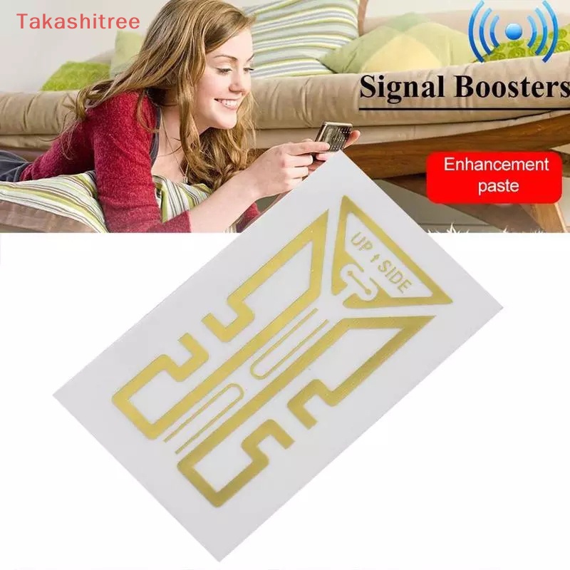 (Takashitree) Mobile Phone Signal Enhancement Sticker Phone Amplifier