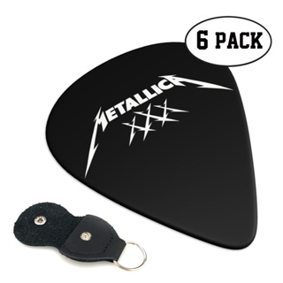 6 médiators médium Metallica : Picks Dunlop -  - en