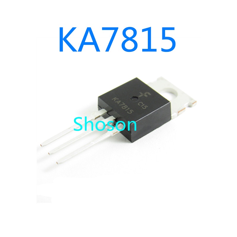 10 pcs KA7815 TO220 3-terminal regulator 7815 transistor | Shopee Malaysia