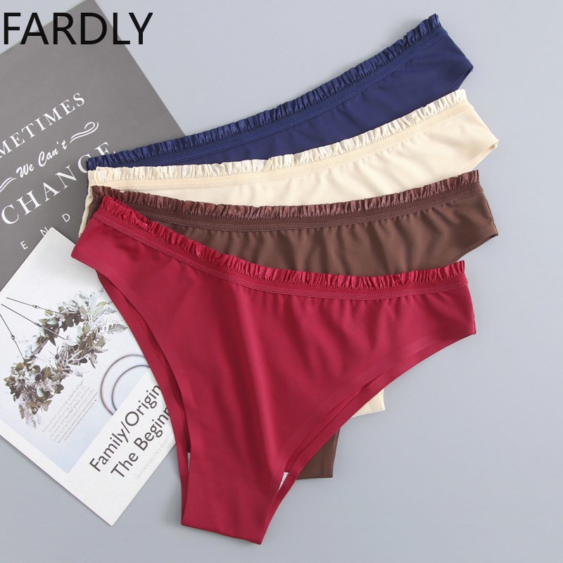 Fardly Sexy Underwear New Ice Silk Lady Lingerie Summer Cool Women