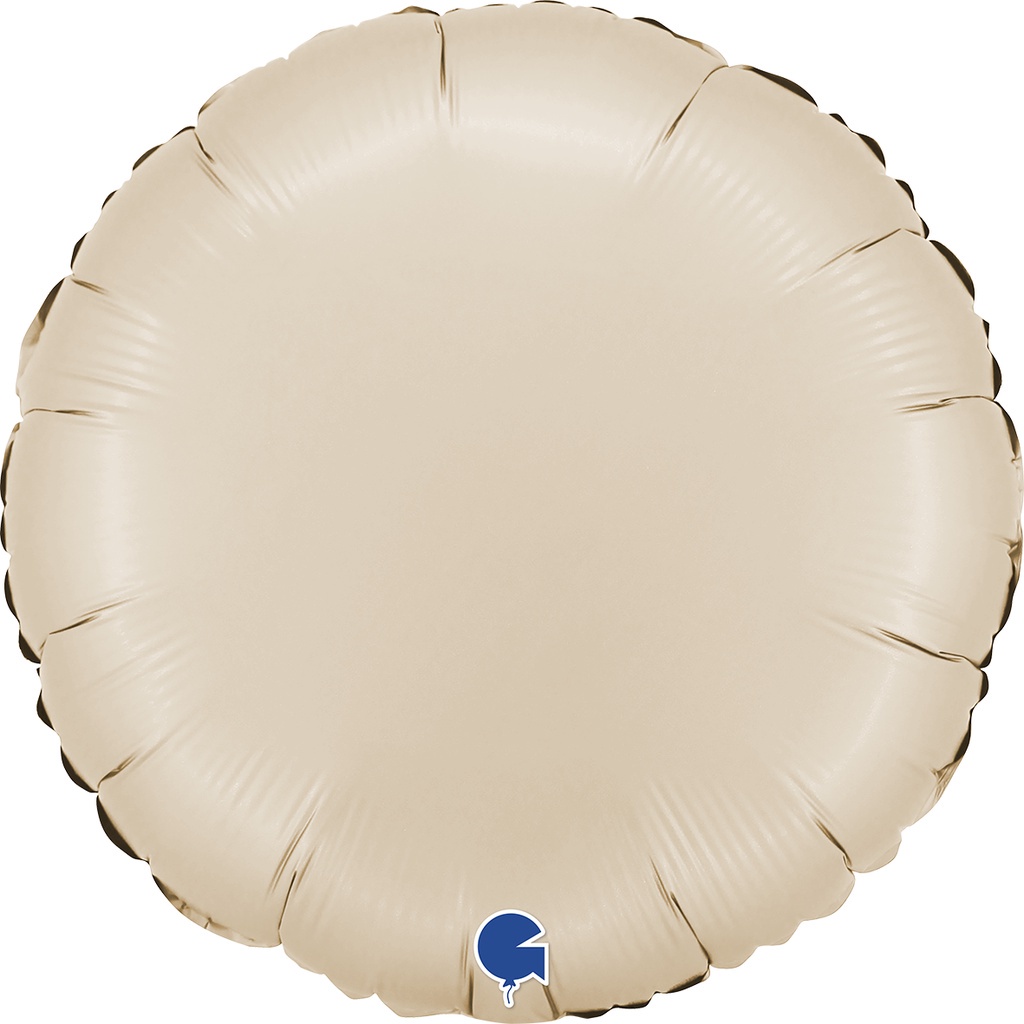 GRABO 18 Inch Satin Foil Round (1pc) Deco Balloon | Belon Foil Bentuk ...