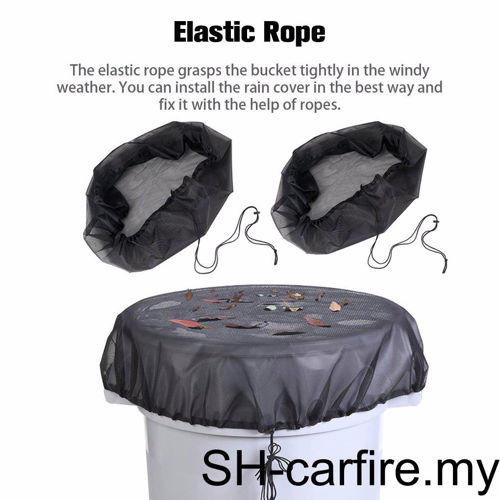 Outdoor Mesh Cover Rain Barrels Water Collection Gathering Filter ...