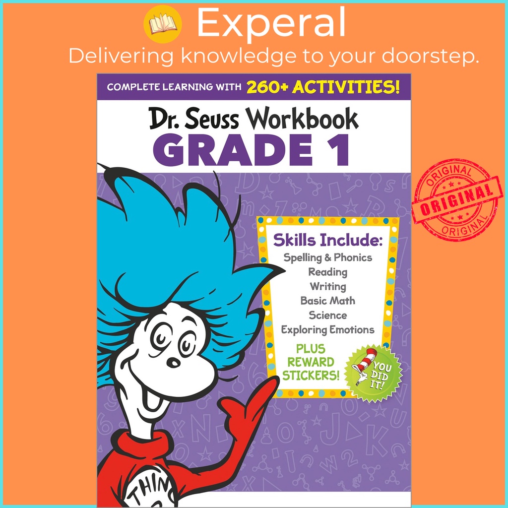 [English - 100% Original] - Dr. Seuss Workbook: Grade 1 : 260+ Fun ...