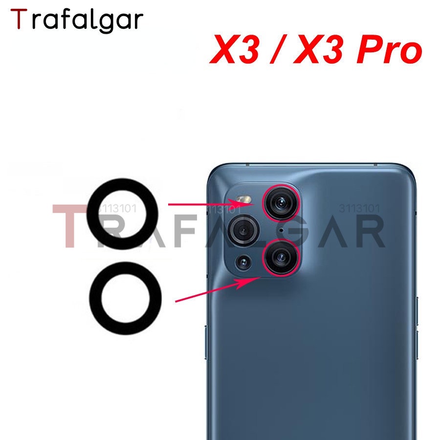 Vetro Di La Fotocamera Per OPPO Find X2 Pro Principale Posteriore