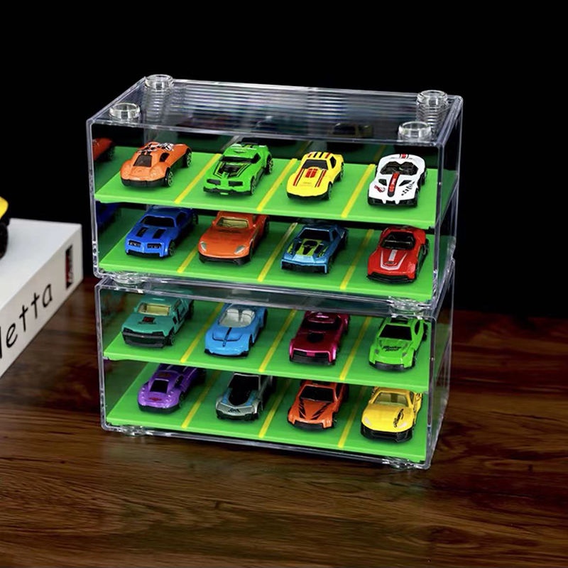 Car Storage Box 164 Hot Wheels Tomica Car Model Sports Car Toy Multi