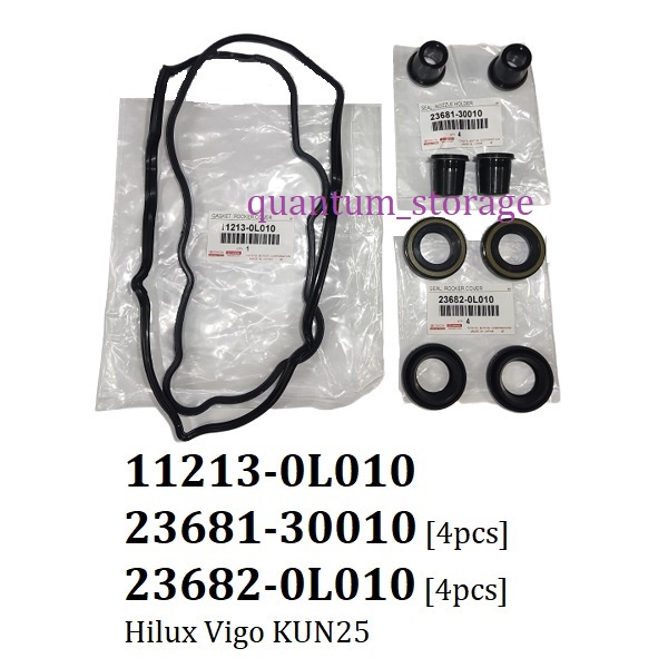 ORIGINAL Toyota Rocker Valve Cover Gasket Plug Nozzle Seal 112130L010