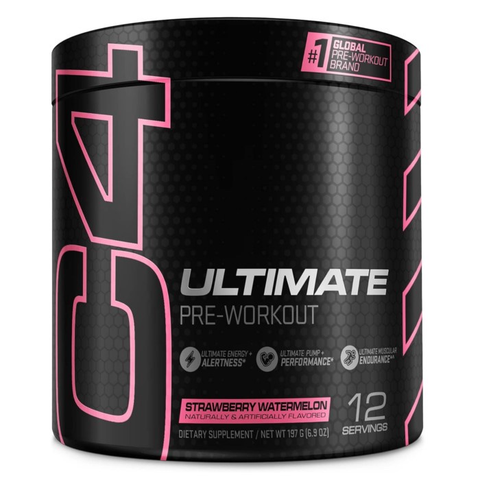 Cellucor, C4 Ultimate PreWorkout, Strawberry Watermelon, 12 Serv