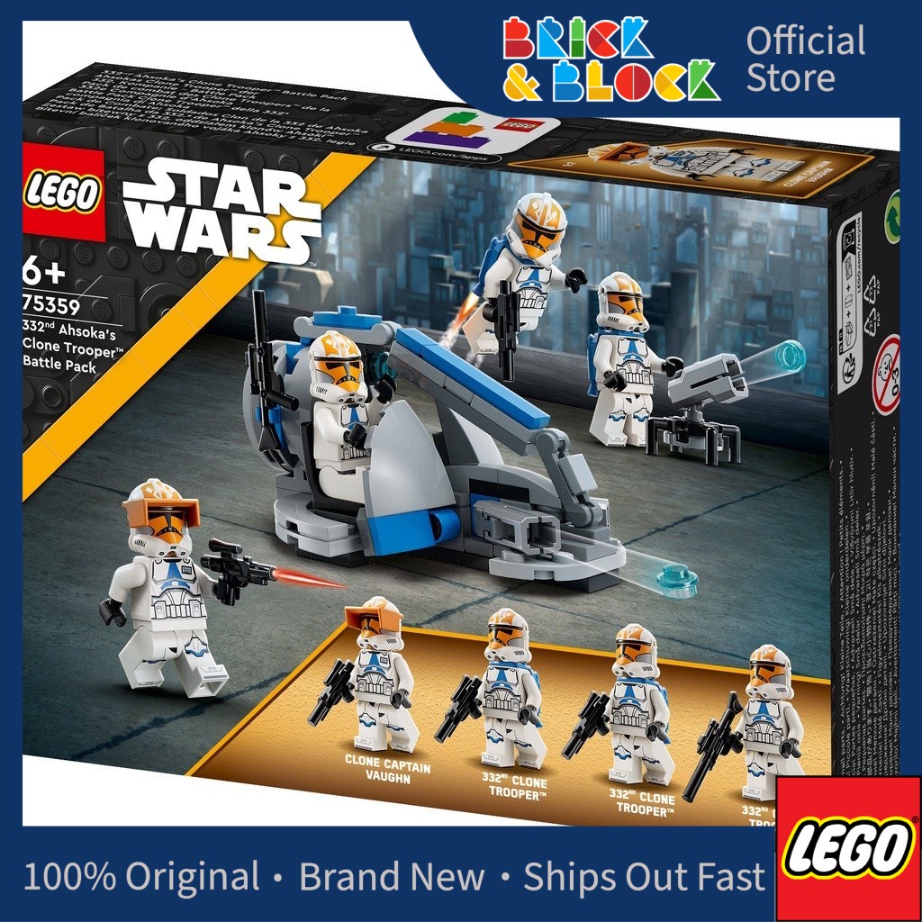 LEGO 75359 332nd Ahsoka's Clone Trooper™ Battle Pack | LEGO Star Wars ...