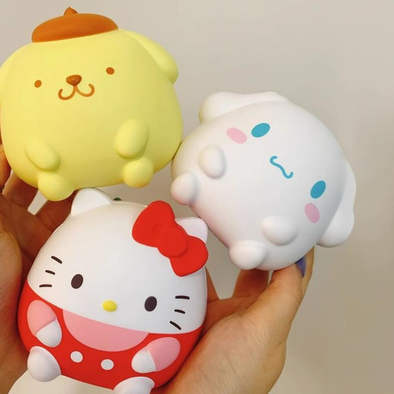 Sanrio Stress Relief Toy Hello Kitty Cinnamoroll Kuromi Rebound Decompression Doll Kawaii Finger