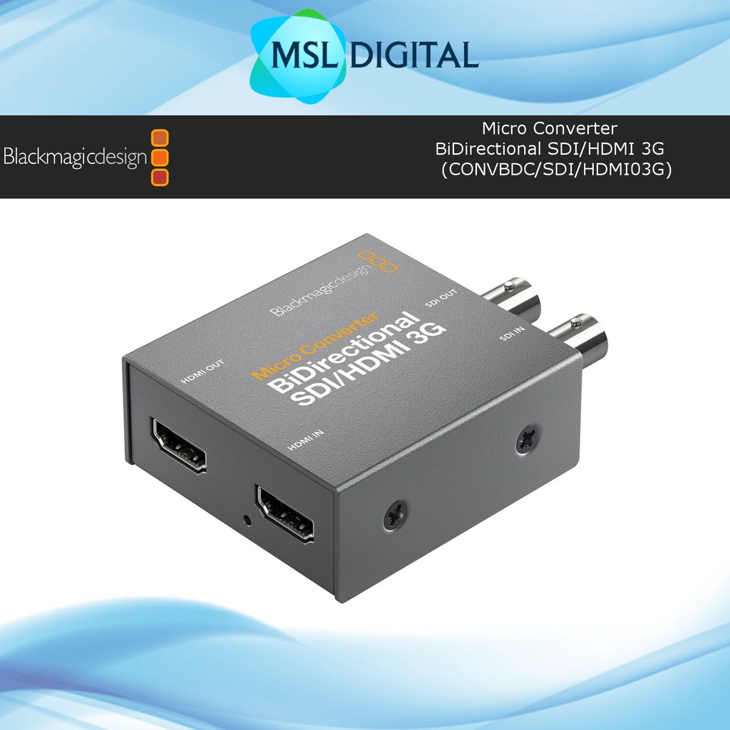 BlackMagic Micro Video Converter BiDirect SDI/HDMI 3G