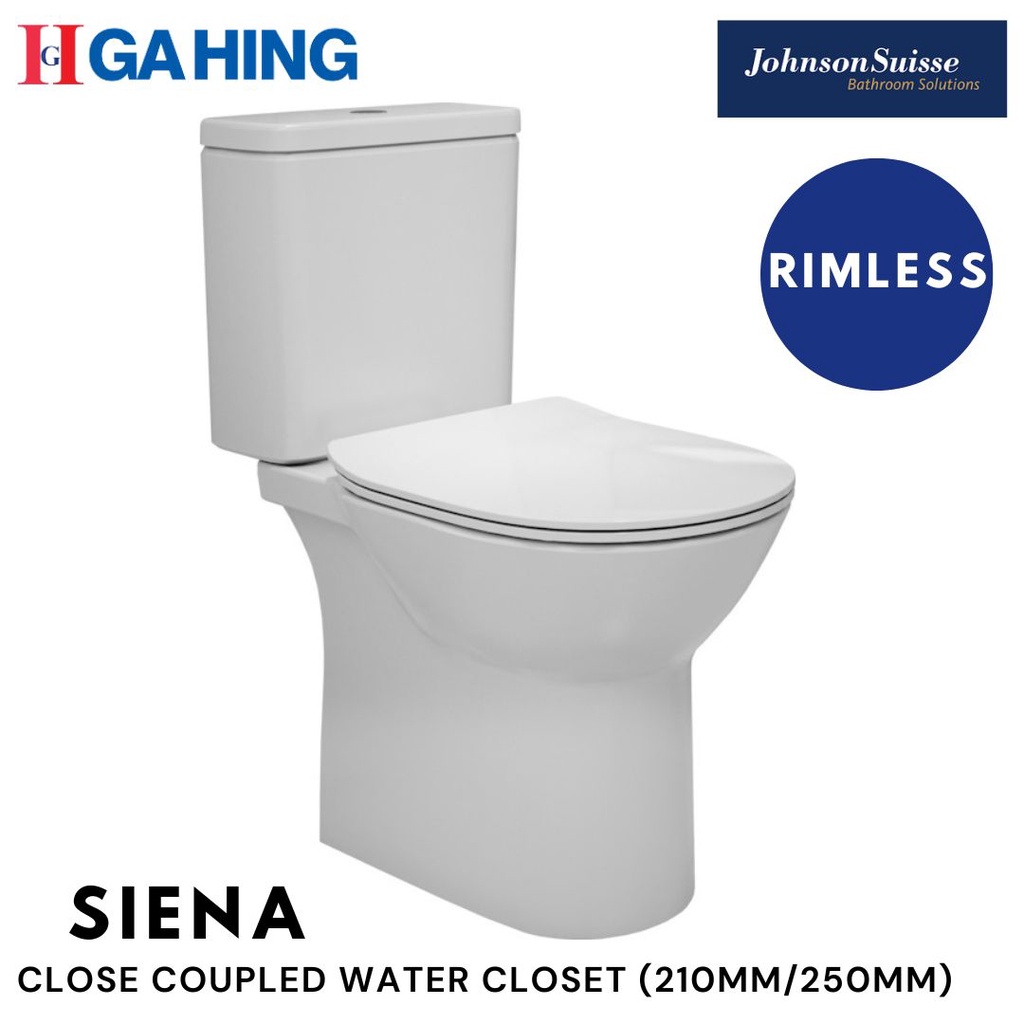 Johnson Suisse Siena Close Coupled Rimless Water Closet Shopee Malaysia