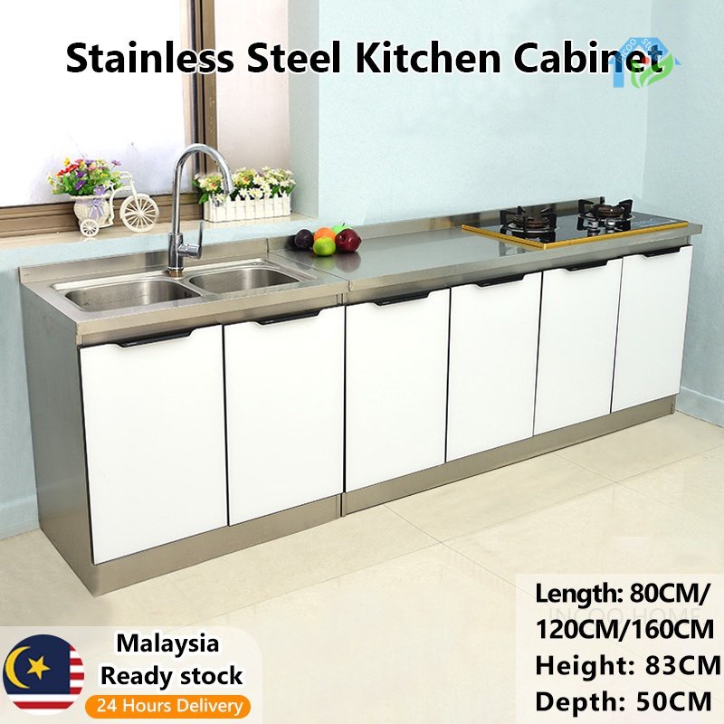 Fresh Look at Stainless Steel Kitchen Cabinets Simple Stove Cabinet Cabinets