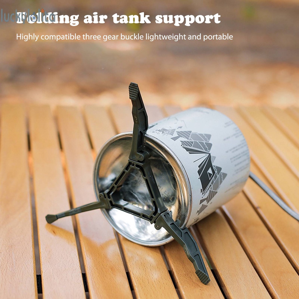 Foldable Long Gas Tank Holder High Hardness Gas Burner Shelf Portable
