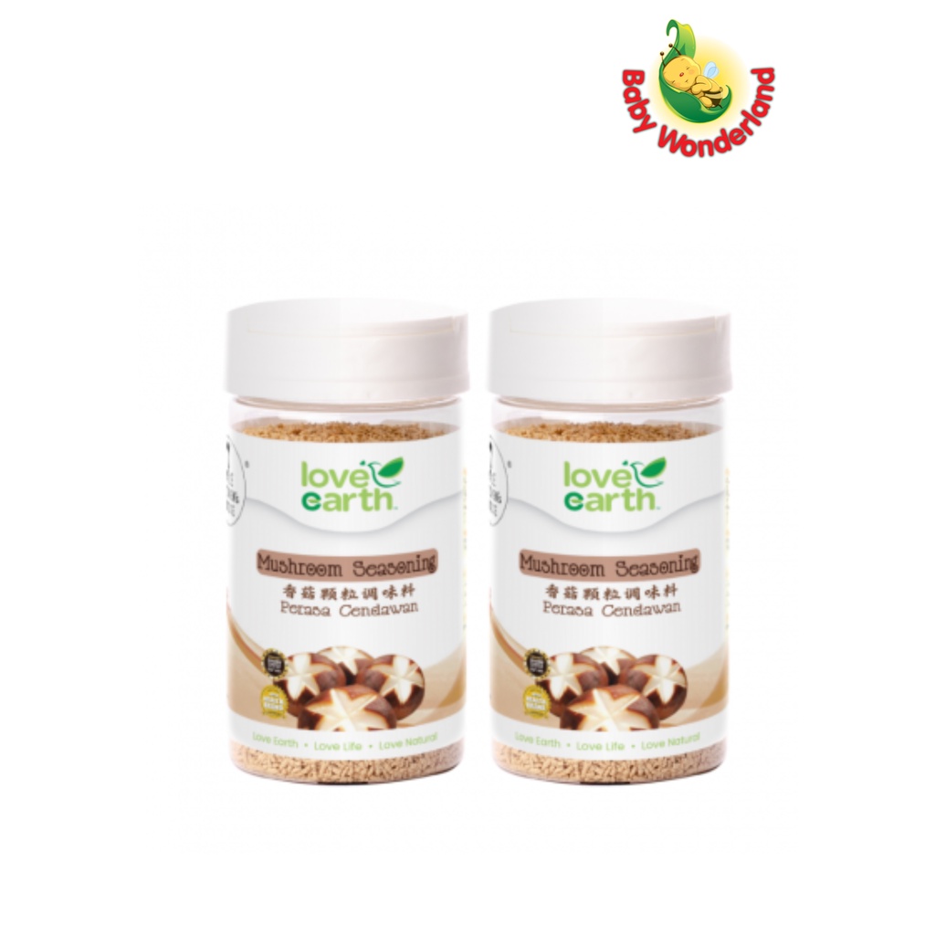 Love Earth Mushroom Seasoning Powder 150g Twin Pack Shopee Malaysia