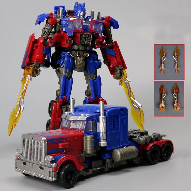 Transformable Toy Robot Figure Transformers Optimus Prime Action
