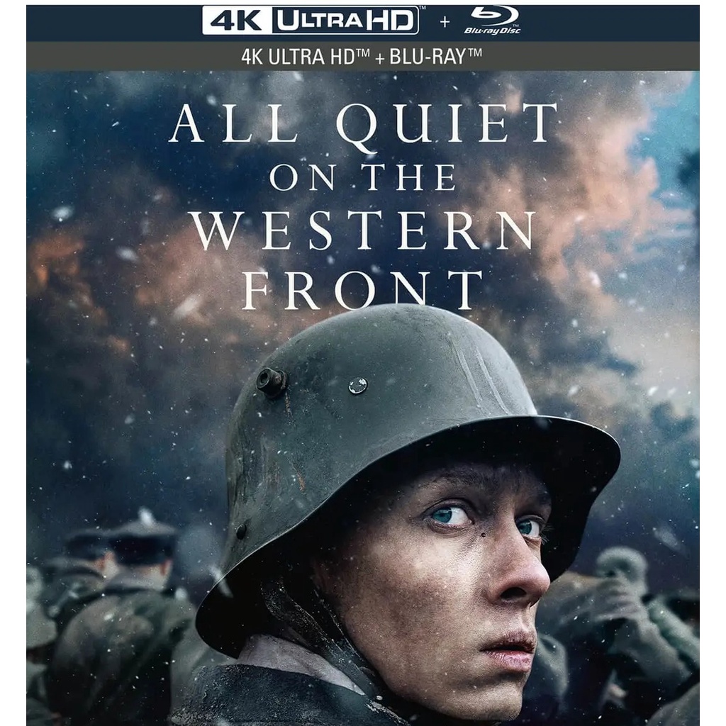 4K Blu ray Movie English All Quiet On The Western Front ( 2022 ...