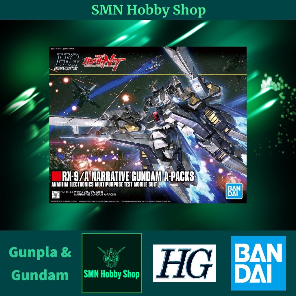 HG 1/144 RX-9/A Narrative Gundam A-Packs Gunpla Gundam [HGUC] (Bandai ...