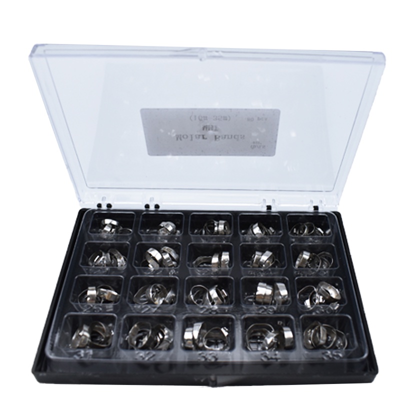 Kit Orthodontique Roth 022 - 80 Bandes Molaires 1ères Molaires Avec Tube Vestibulaire - Tailles #16 à #35 - Neuf USA