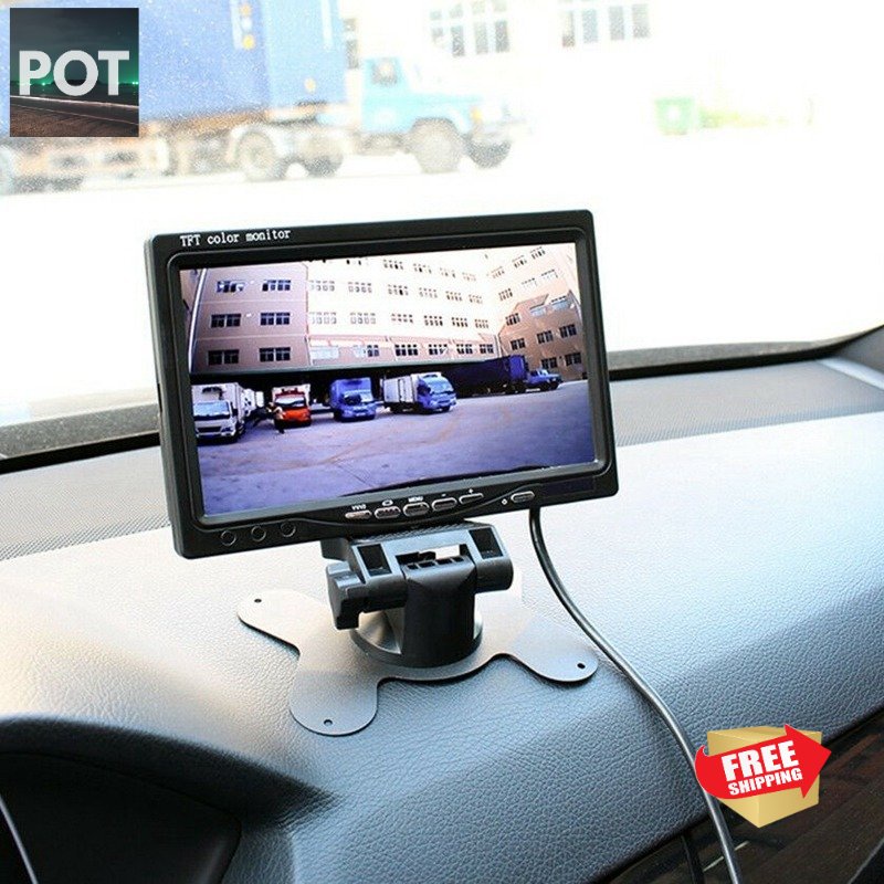 Auto Vehicle CCTV Reverse Rear View Backup Camera Kit Set, 24V 7-inch ...