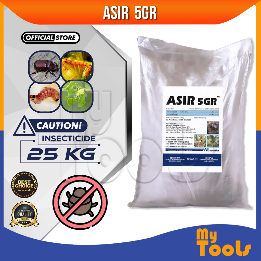 Mytools ASIR 5GR 25kg Insecticide 5% Serangga (Furadan) | Shopee Malaysia