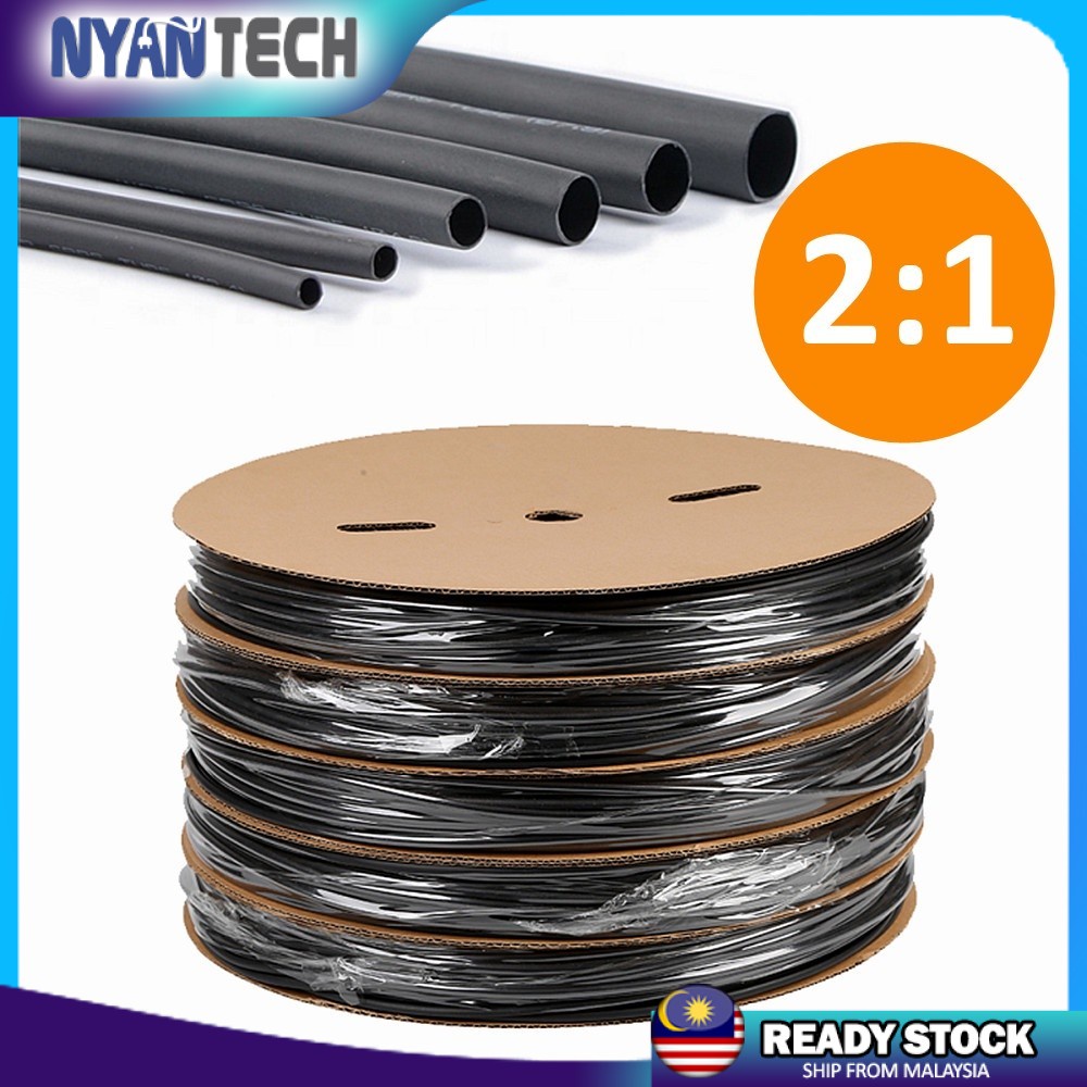 Heat Shrink Tube Waterproof Insulator Sleeve Wire Getah Balut Wayar