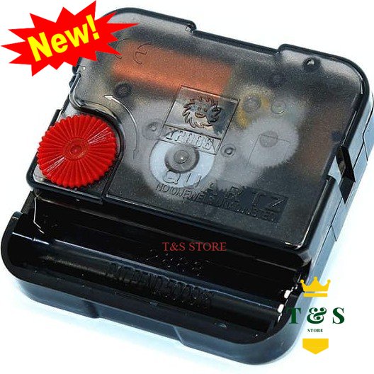 MESIN Sweep Wall Clock Machine 12888 QUARTZ Wall Clock Machine 12888 12 ...