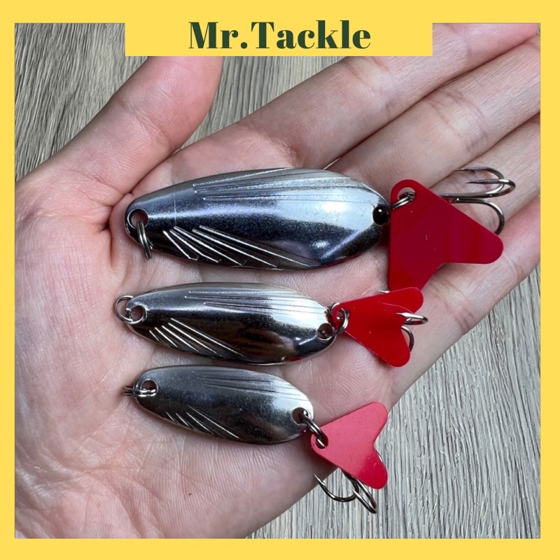 【MR.T】Gewang Umpan Casting | Spoon Lure GT Killer Sebarau Siakap Kelah ...