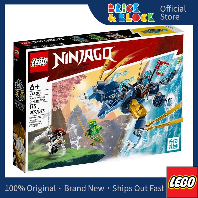 LEGO 71800 Nya's Water Dragon EVO | LEGO Ninjago | Shopee Malaysia