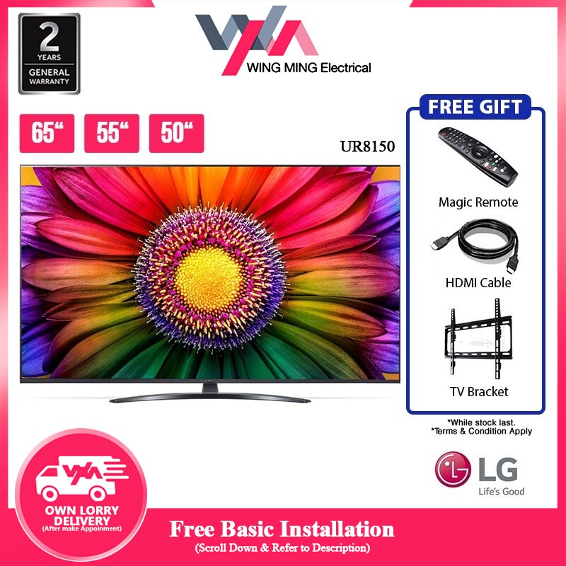 [free Install Within Klang Valley] Lg 4k Uhd Smart Tv 50 Inch 55 Inch