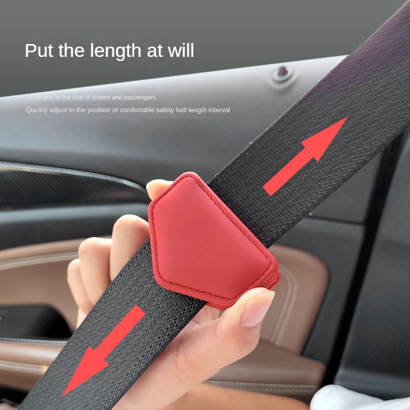 Vehicle seat belt clip seat belt buckle seat belt limiter seat belt