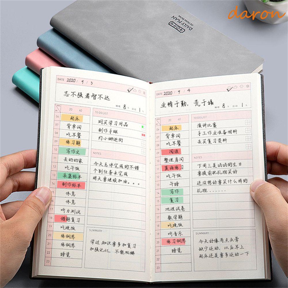 Cute Kawaii Notebook 365 Journal Diary Planner Notepad Organizer Paper Note  Book A6 Agendas Korean Stationery