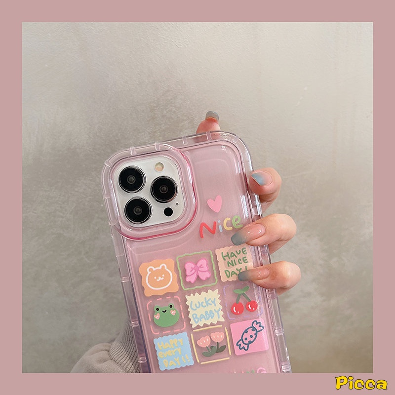 Ins Cherry Candy Phone Case Compatible For Iphone 11 14 13 12 Pro Max 