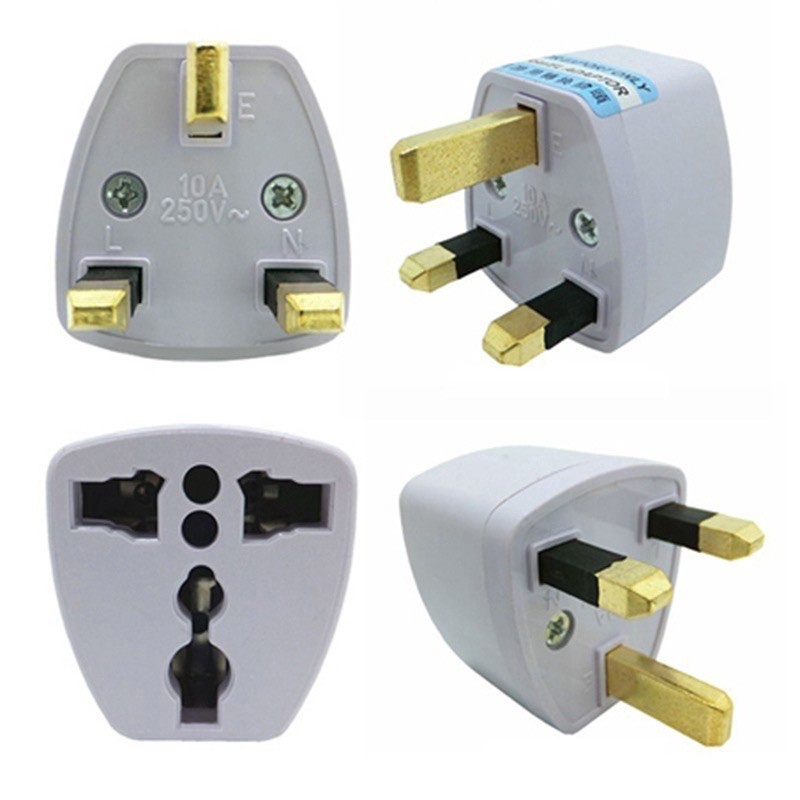 Ready Stock Universal 3 Pin Plug Adaptor 2 Pin Multi Pin To Malaysia 3