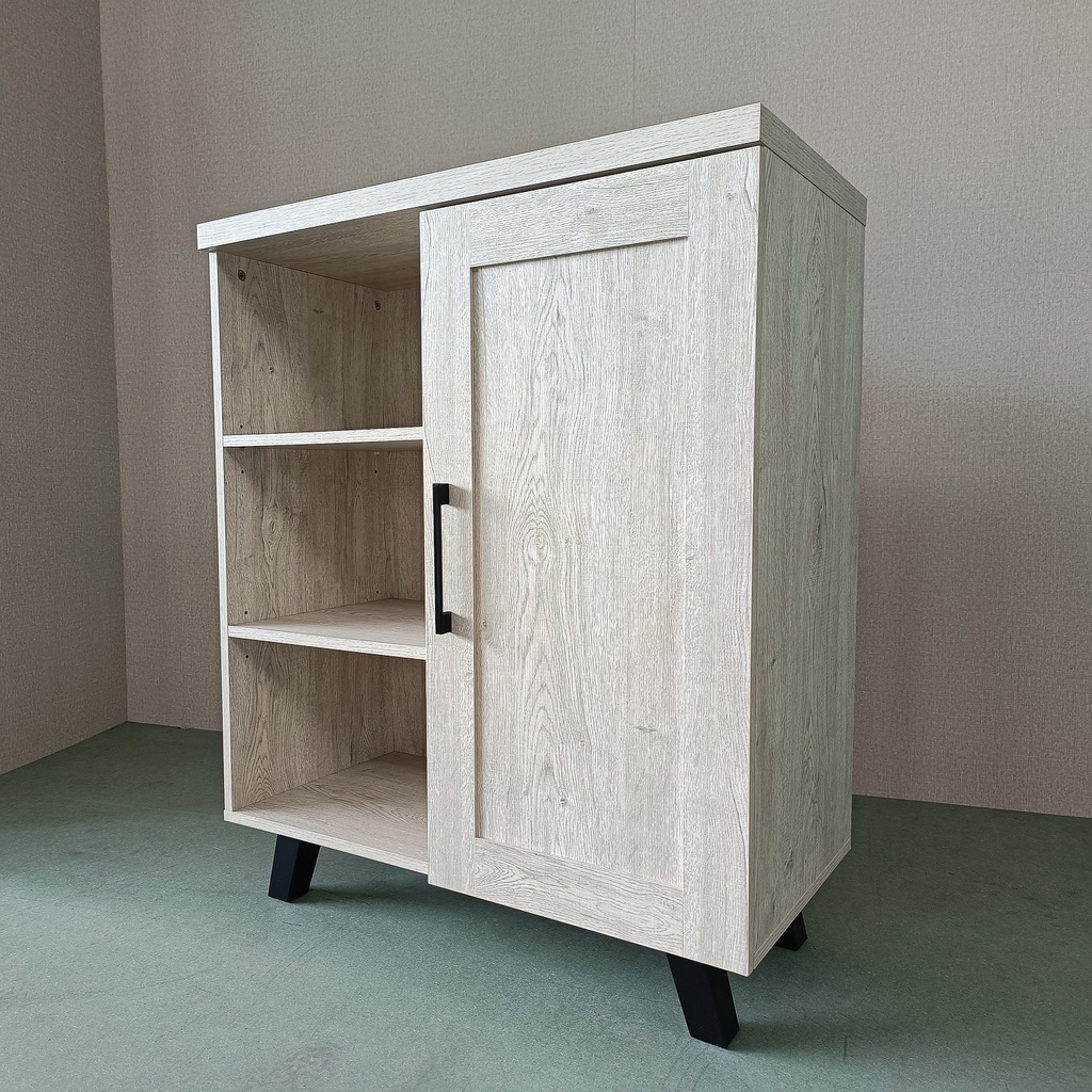 ROAM LOWLINE 1 DOOR STORAGE CUPBOARD 5 Cube shelf Shoe Rak