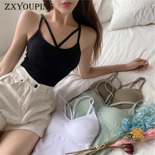Clothes Teenagers Woman Top Bra No Rims Underwears Base Vest Style