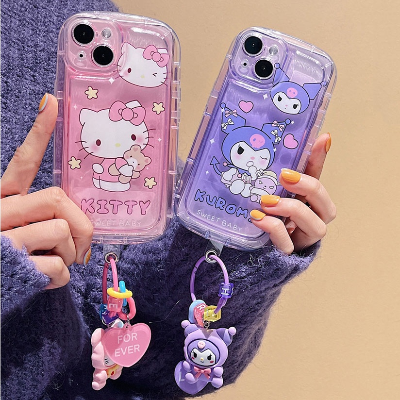 Case Xiaomi Poco X5 M4 Pro 5g M3 F5 F3 X3 Gt X3 Nfc C55 Kuromi Hello Kitty Cat Cinnamoroll 4400