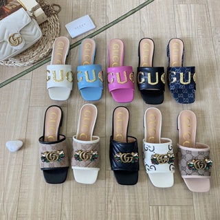 Gucci sandal kasut gucci, Women's Fashion, Footwear, Flipflops and