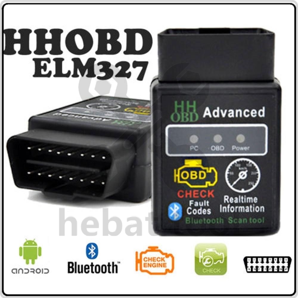 HHOBD ELM327 Bluetooth OBDII Vehicle Diagnostic Scan Tool