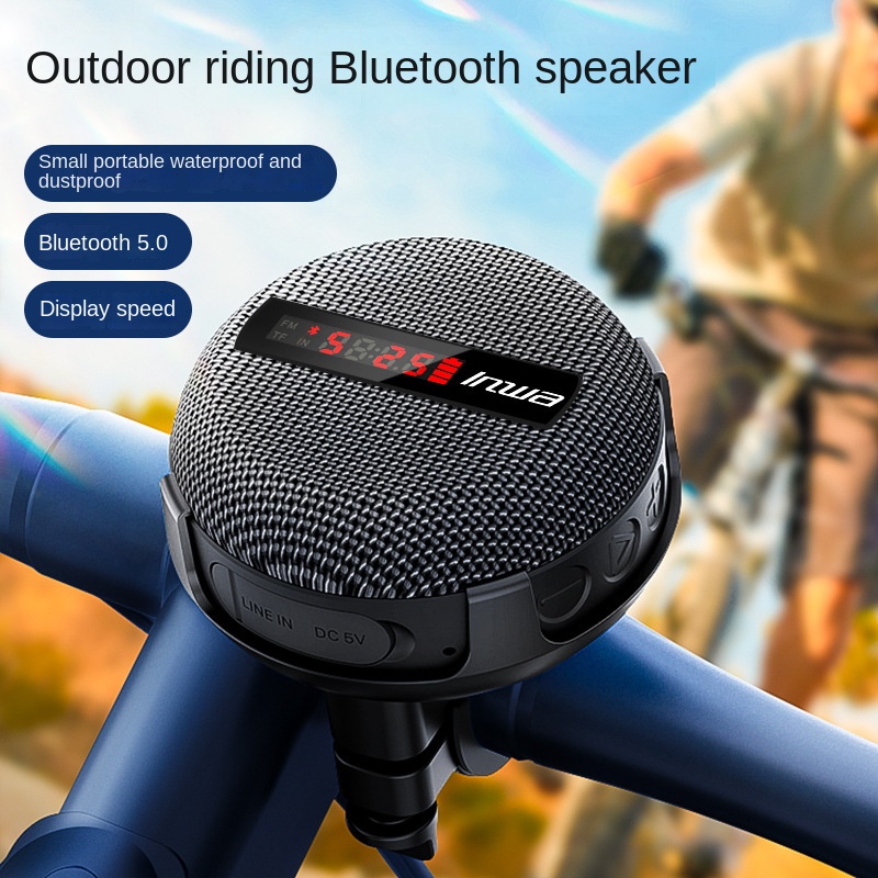 Bicycle Bluetooth Audio Riding Outdoor Quick Display IPX7 Waterproof