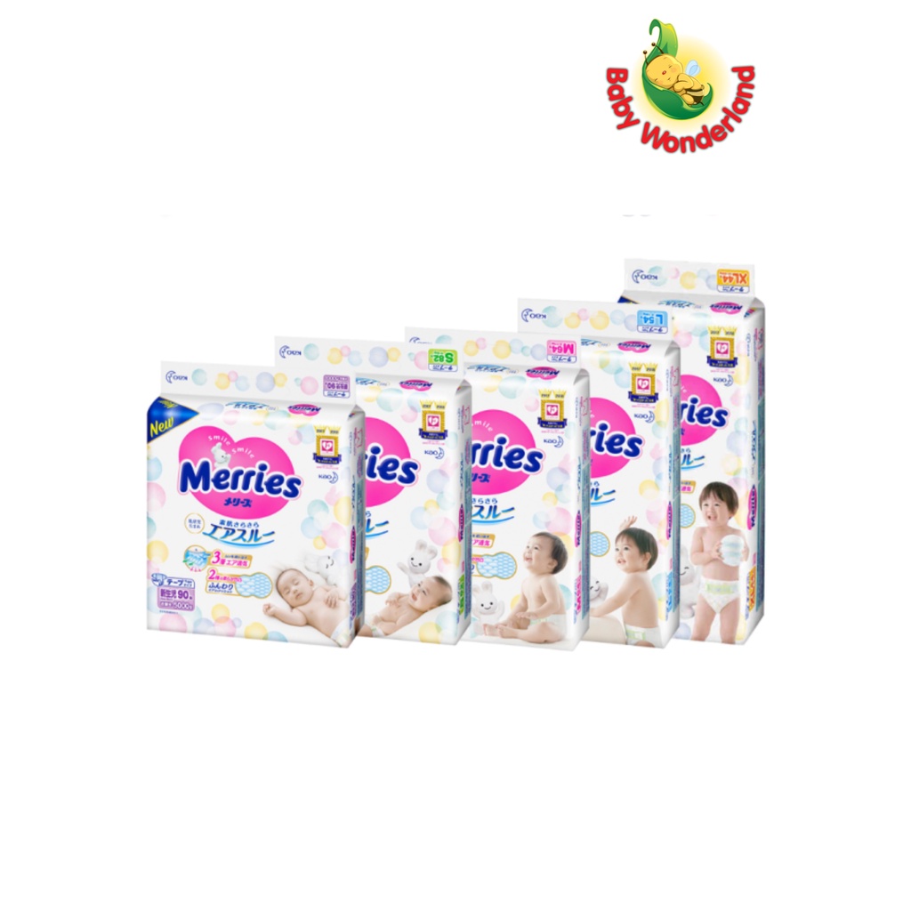 Merries Tape Jumbo Pack Diaper | Shopee Malaysia