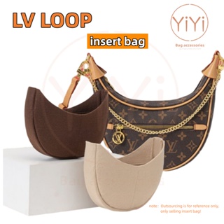 High Quality Insert Bag Organizer For LV Loop Hobo, Makeup Purse