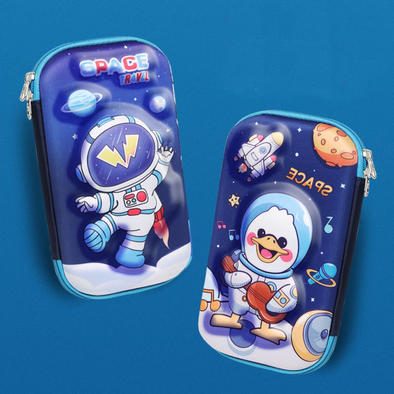 3D EVA Cute Pencil Case Cartoon Stationery Box Girls Color Pencil Box ...