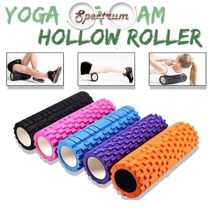 Durable High Hardness EVA Foam Hollow Roller High Quality Yoga Pilates Fitness Exercise Muscle