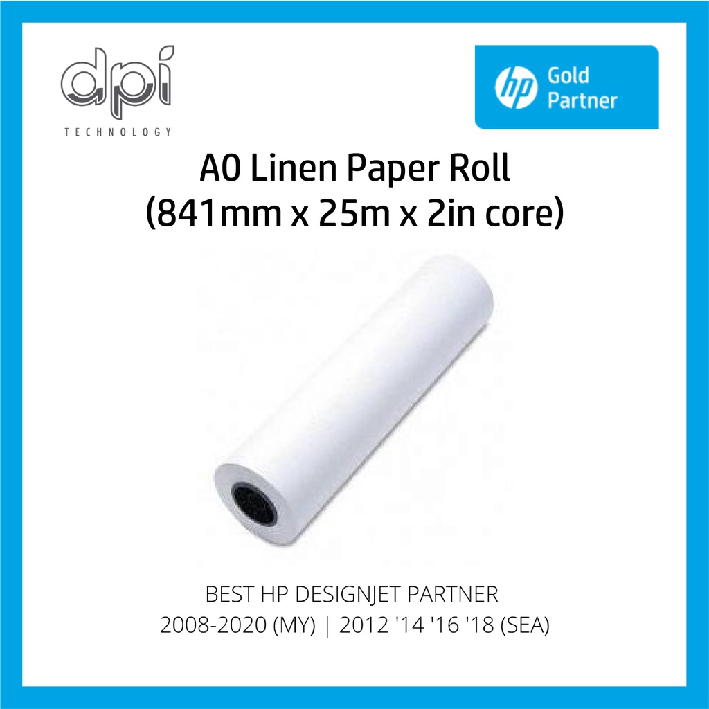 A0 linen roll paper (25 meter) Shopee Malaysia